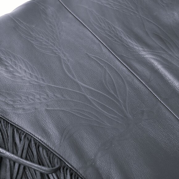 LEATHER FRINGE JACKET - Picture 9 of 11